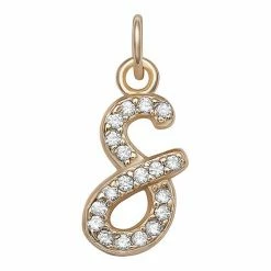 LC Lauren Conrad Sterling Silver Cubic Zirconia Initial Charm Gold Tone O -LC Lauren Conrad Shop unnamed file 2567