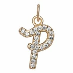 LC Lauren Conrad Sterling Silver Cubic Zirconia Initial Charm Gold Tone O -LC Lauren Conrad Shop unnamed file 2575