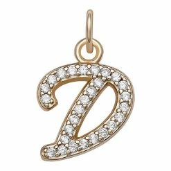 LC Lauren Conrad Sterling Silver Cubic Zirconia Initial Charm Gold Tone O -LC Lauren Conrad Shop unnamed file 2576