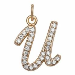 LC Lauren Conrad Sterling Silver Cubic Zirconia Initial Charm Gold Tone O -LC Lauren Conrad Shop unnamed file 2578