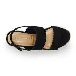 LC Lauren Conrad Cactus Flower Women's Wedge Sandals Black -LC Lauren Conrad Shop unnamed file 2587