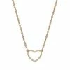 LC Lauren Conrad Heart Necklace