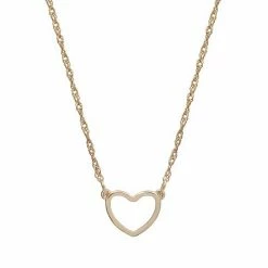 LC Lauren Conrad Heart Necklace