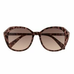 Women's LC Lauren Conrad Large Plastic Square Sunglasses Crystal Tan Brown -LC Lauren Conrad Shop unnamed file 2621