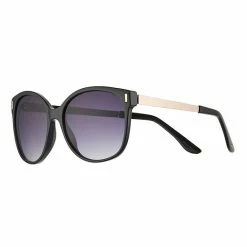 LC Lauren Conrad 56mm Mallard Modified Cat-Eye Gradient Sunglasses Blue Smoke