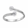 LC Lauren Conrad Simulated Crystal Wrap Ring