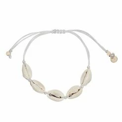 LC Lauren Conrad Cowrie Shell Adjustable Bracelet