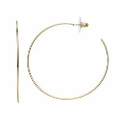 LC Lauren Conrad Hoop Earrings Silver Tone -LC Lauren Conrad Shop unnamed file 2777
