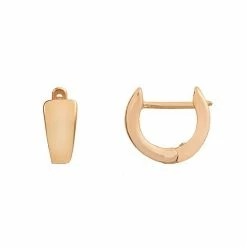 LC Lauren Conrad Nickel Free Metal Huggie Hoop Earrings
