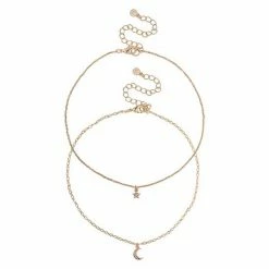 LC Lauren Conrad Celestial Choker Necklace 2-Piece Set