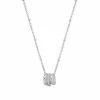LC Lauren Conrad Silver Tone Pendant Necklace