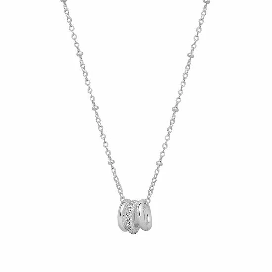LC Lauren Conrad Silver Tone Pendant Necklace 1 LC Lauren Conrad Silver Tone Pendant Necklace