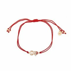 LC Lauren Conrad Gold Tone Enamel Santa Snowman Thread Nickel Free Pull Tie Bracelet