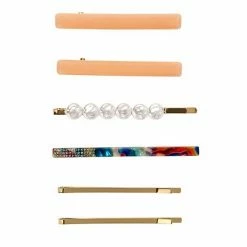 LC Lauren Conrad Pearl And Acetate Bobby Pin And Hair Clip Set