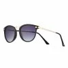 Women's LC Lauren Conrad Round Sunglasses Black Rose