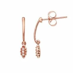 LC Lauren Conrad Post Lab-Created White Sapphire Drop Earrings Rose Gold Tone 5 LC Lauren Conrad Post Lab-Created White Sapphire Drop Earrings Rose Gold Tone -LC Lauren Conrad Shop unnamed file 2839