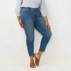 Plus Size LC Lauren Conrad Mid-Rise Skinny Jeans Justice -LC Lauren Conrad Shop unnamed file 284