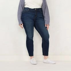 Plus Size LC Lauren Conrad Mid-Rise Skinny Jeans Justice -LC Lauren Conrad Shop unnamed file 285