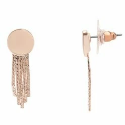 LC Lauren Conrad Round Post Drop Earrings