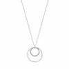LC Lauren Conrad Open Circle Layered Pendant Necklace