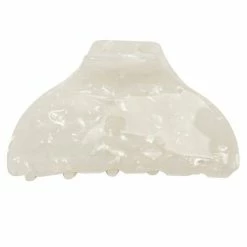 LC Lauren Conrad White Medium Acetate Claw Clip