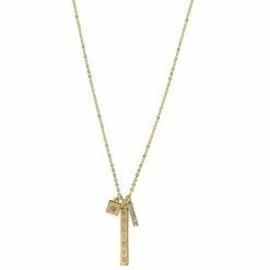 LC Lauren Conrad Believe, Star & Pave Charms Necklace Silver Tone -LC Lauren Conrad Shop unnamed file 3019