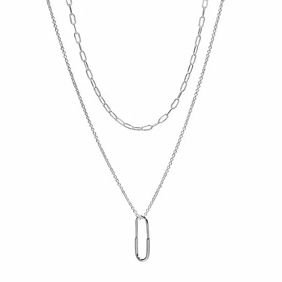 LC Lauren Conrad Two Row Nickel Free Pendant 1 LC Lauren Conrad Two Row Nickel Free Pendant