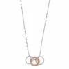 LC Lauren Conrad Triple Circle Pendant