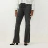 Women's LC Lauren Conrad High-Rise Wide Leg Trouser Jeans Romelle Wash