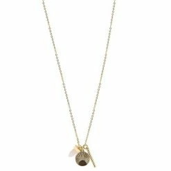 LC Lauren Conrad Bar & Coin Pendant Necklace Pink -LC Lauren Conrad Shop unnamed file 3091