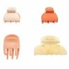 LC Lauren Conrad Pink Multi Mini Claw Clip Set