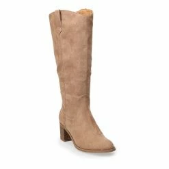 LC Lauren Conrad Proof Women's Knee-High Boots Taupe