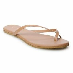 LC Lauren Conrad Pumice Women's Thong Sandals Tan -LC Lauren Conrad Shop unnamed file 3122