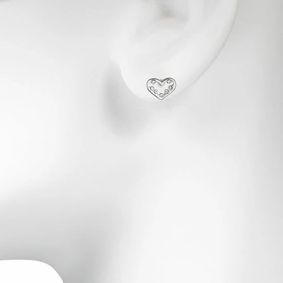 LC Lauren Conrad Heart & Ball Stud Earring Set 2 LC Lauren Conrad Heart & Ball Stud Earring Set - Image 2