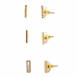 LC Lauren Conrad Twist & Mop Earrings