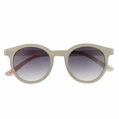 Women's LC Lauren Conrad 51mm Medium Matte Round Sunglasses Milky Gray Print -LC Lauren Conrad Shop unnamed file 3239