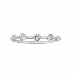 LC Lauren Conrad Cubic Zirconia Station Band