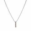 LC Lauren Conrad Rainbow Pave Stick Nickel Free Pendant Necklace
