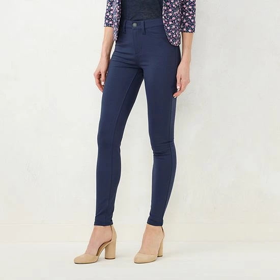 Women's LC Lauren Conrad High-Waist Super Skinny Ponte Pants Baker Chocolate Women's LC Lauren Conrad High-Waist Super Skinny Ponte Pants Baker Chocolate -LC Lauren Conrad Shop unnamed file 326