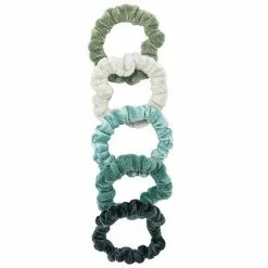 LC Lauren Conrad Cool Tone Soft & Skinny 5-piece Scrunchie Set