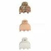 LC Lauren Conrad Rubberized & Matte Acetate Mini Claw Clip Set Of 3