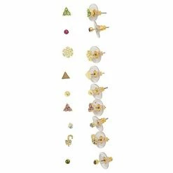 LC Lauren Conrad Set Of 9 Post Earrings