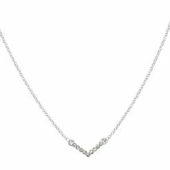 LC Lauren Conrad Silver Tone Bar And Stone 3 Piece Set -LC Lauren Conrad Shop unnamed file 3390