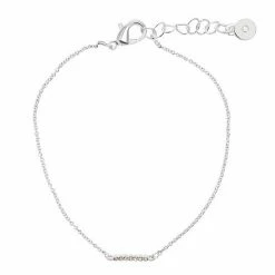 LC Lauren Conrad Silver Tone Bar And Stone 3 Piece Set -LC Lauren Conrad Shop unnamed file 3392