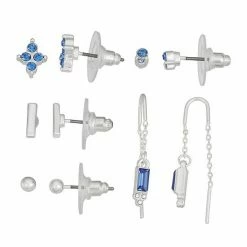 LC Lauren Conrad Simulated Crystal Post & Chain Threader Earring Set Aqua 2 LC Lauren Conrad Simulated Crystal Post & Chain Threader Earring Set Aqua -LC Lauren Conrad Shop unnamed file 3451