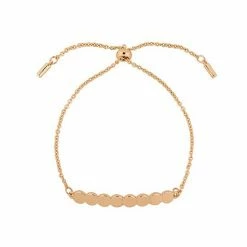 LC Lauren Conrad Domed Twisted Bar Pull Tie Bracelet