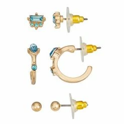 LC Lauren Conrad Simulated Crystal Earring Set Pink -LC Lauren Conrad Shop unnamed file 3536