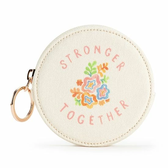 LC Lauren Conrad Coin Pouch Pink Tint 1 LC Lauren Conrad Coin Pouch Pink Tint