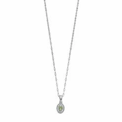 LC Lauren Conrad Sterling Silver Gemstone Pendant Necklace Blue Sapphire -LC Lauren Conrad Shop unnamed file 3690