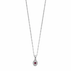 LC Lauren Conrad Sterling Silver Gemstone Pendant Necklace Blue Sapphire -LC Lauren Conrad Shop unnamed file 3693